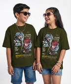 Unisex Crew Neck Anime T-Shirt - 1 month to 13 years - 13 colors