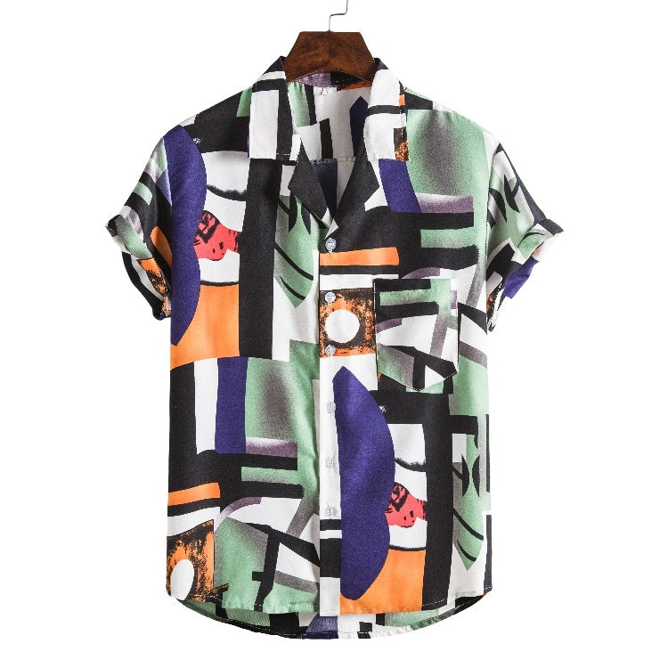 Men printed Shirt