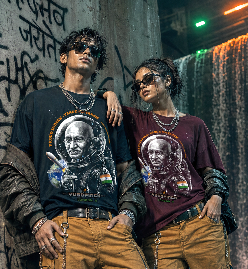 Unisex Classic Proud Indian Crew T-Shirt