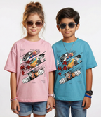 Unisex Crew Neck - 180 GSM COTTON T-Shirt - 6 months to 11 years - 12 COLORS.