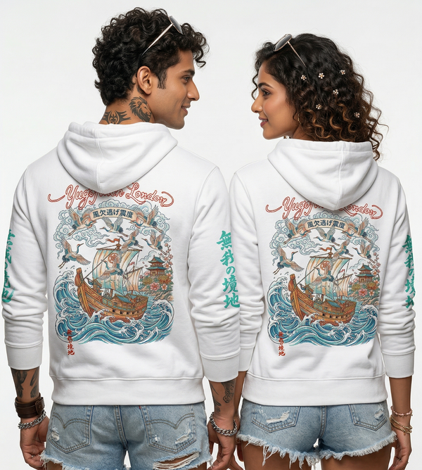 Unisex Zip Hoodie - 6 SIZES - Image 2