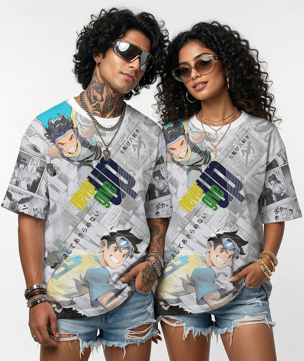 Unisex AOP Anime T-Shirt - 6 sizes