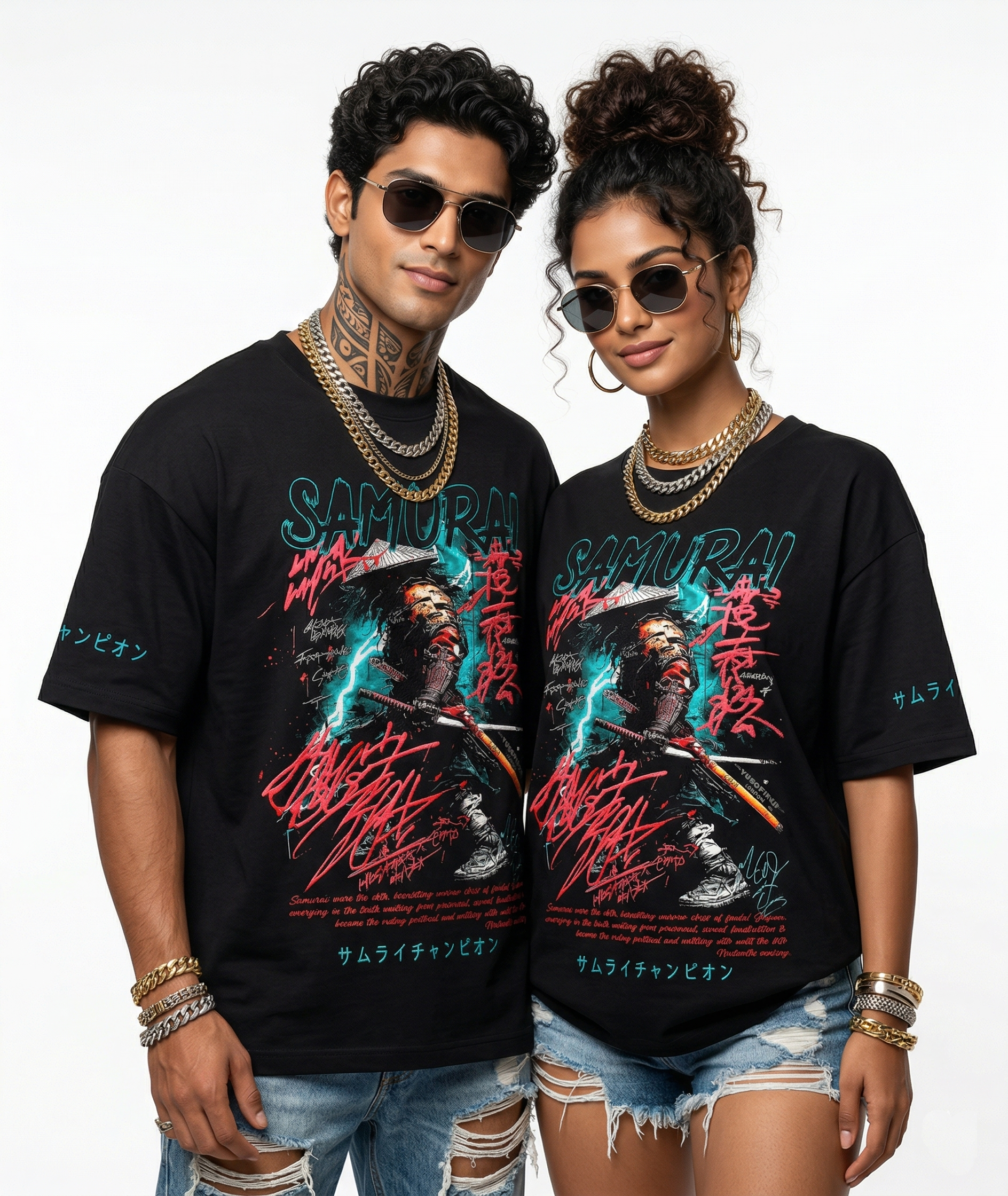 Unisex Supima Samurai T-Shirt - 2 colors - 9 sizes