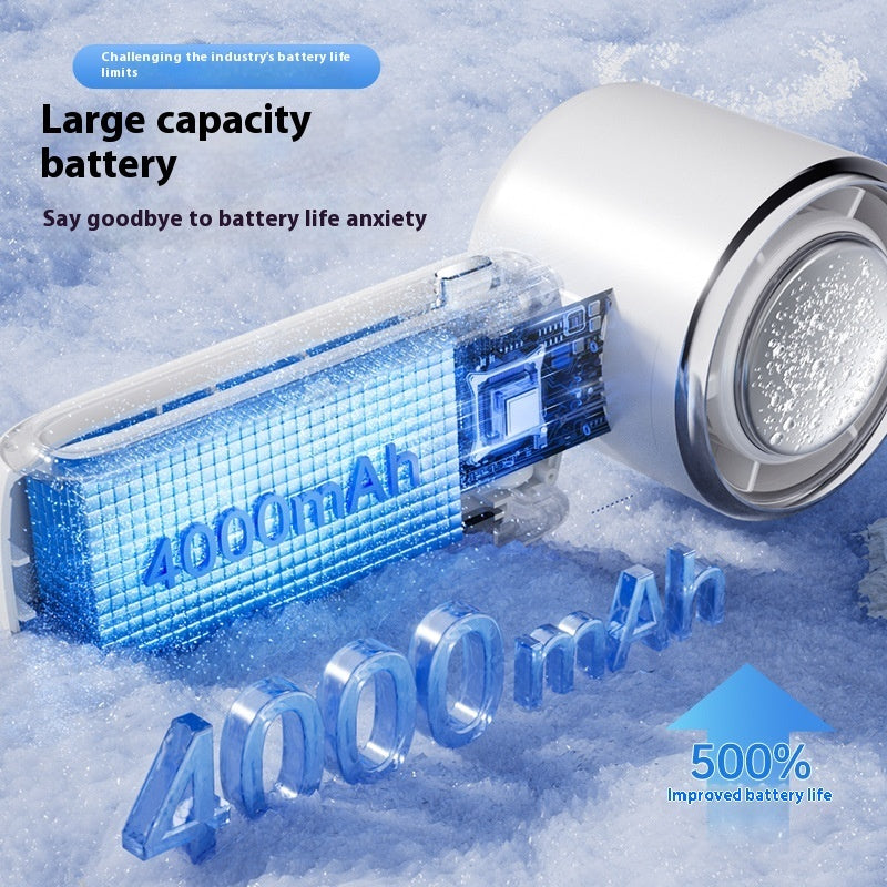 Electric Handheld Speed Adjustable new Ice Pack High-Speed, Folding Mini Fan.