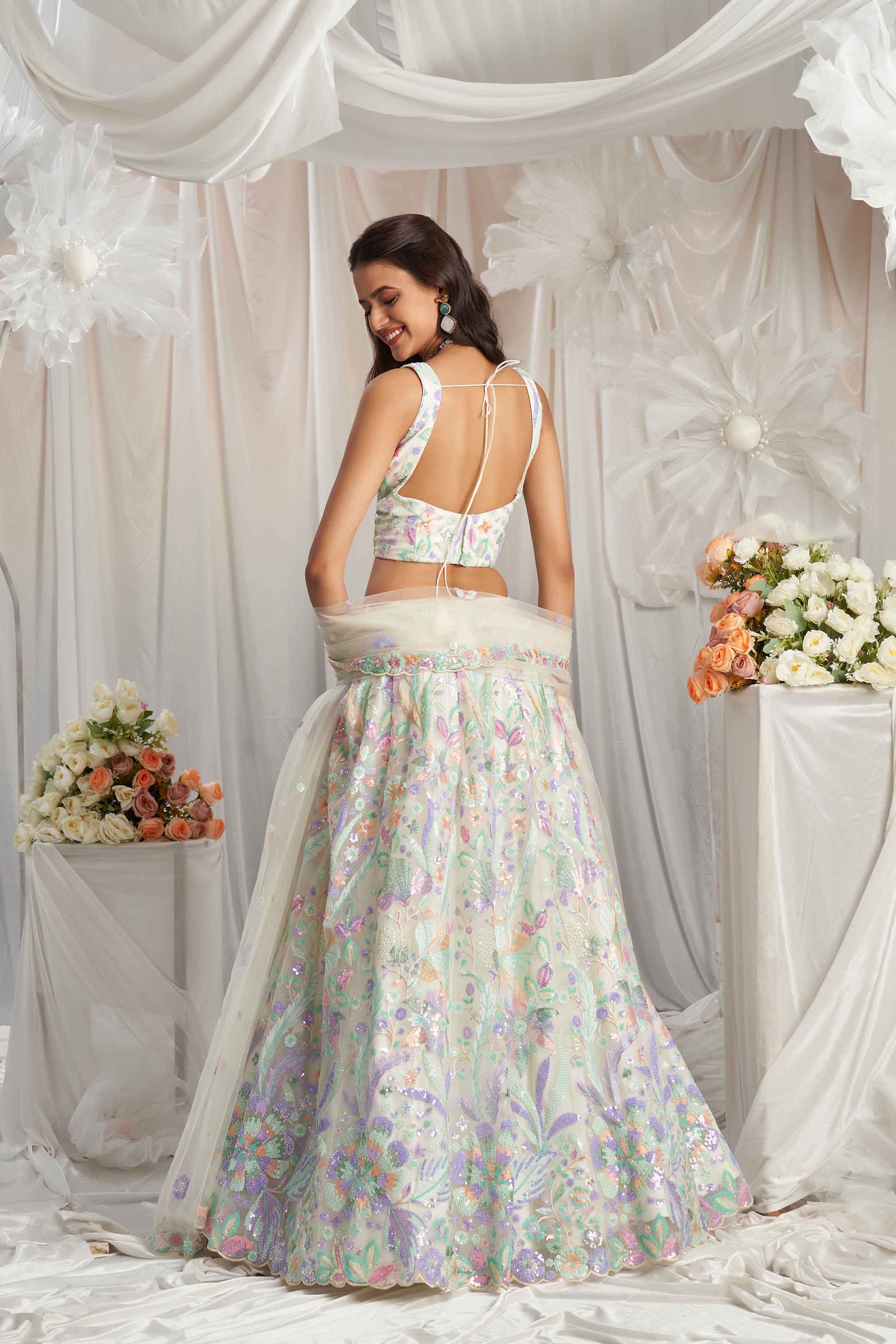 Bridesmaid - Lehenga Choli - Semi Stitched