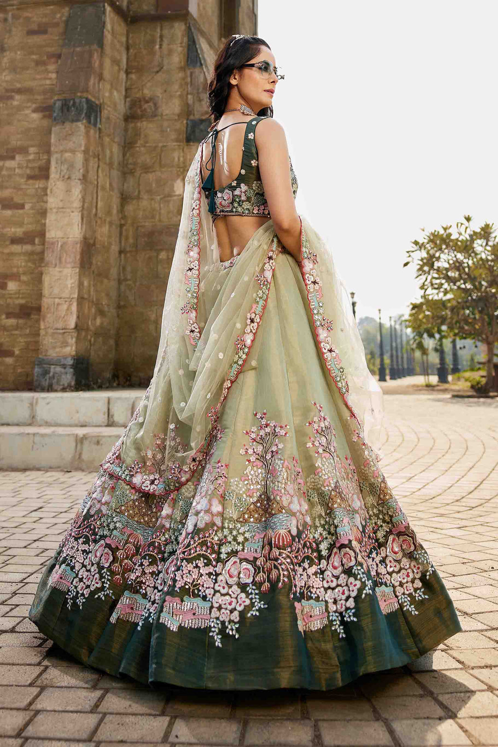 Festive Majestic Lehenga Choli - Semi stitched