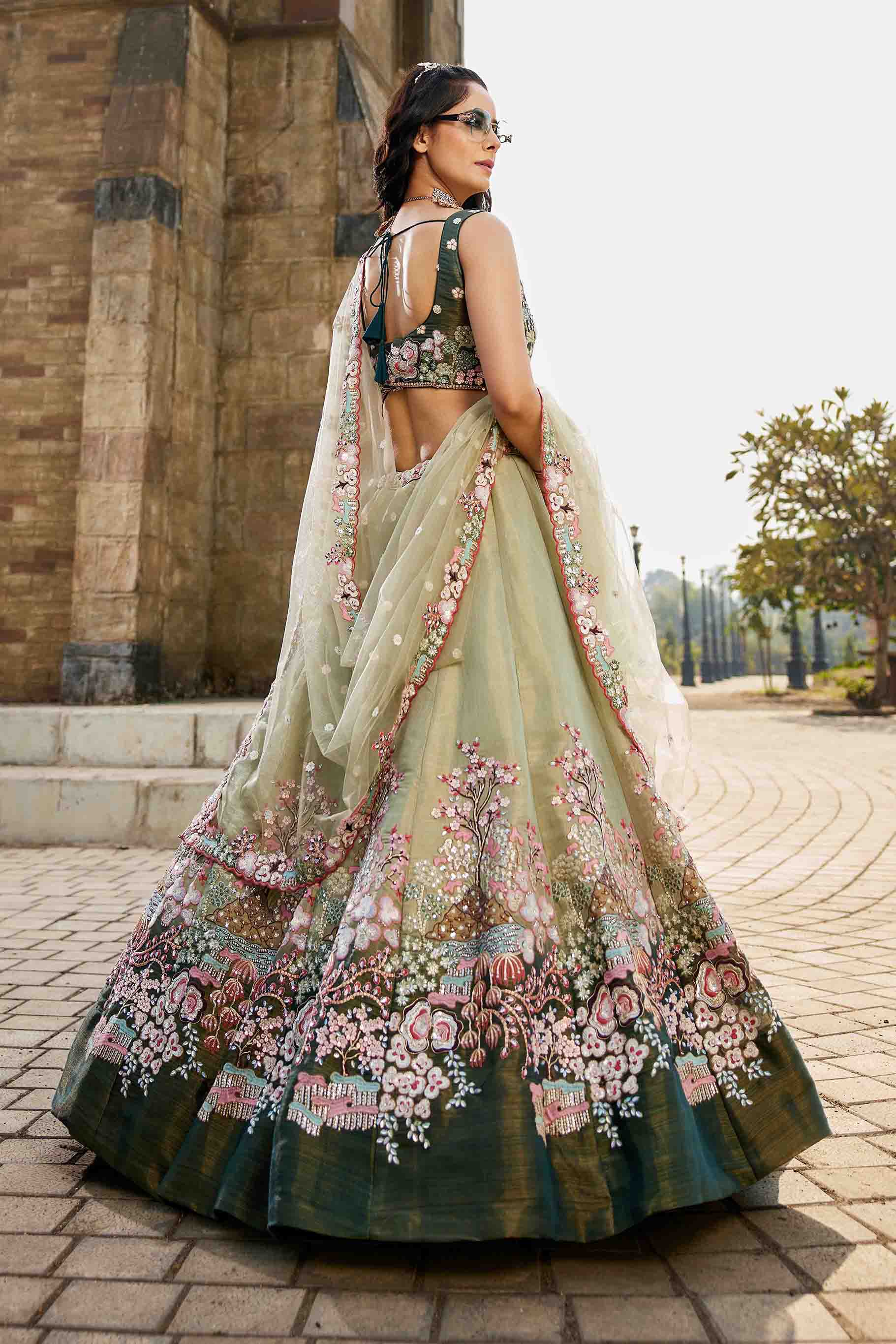 Festive Majestic Lehenga Choli - Semi stitched