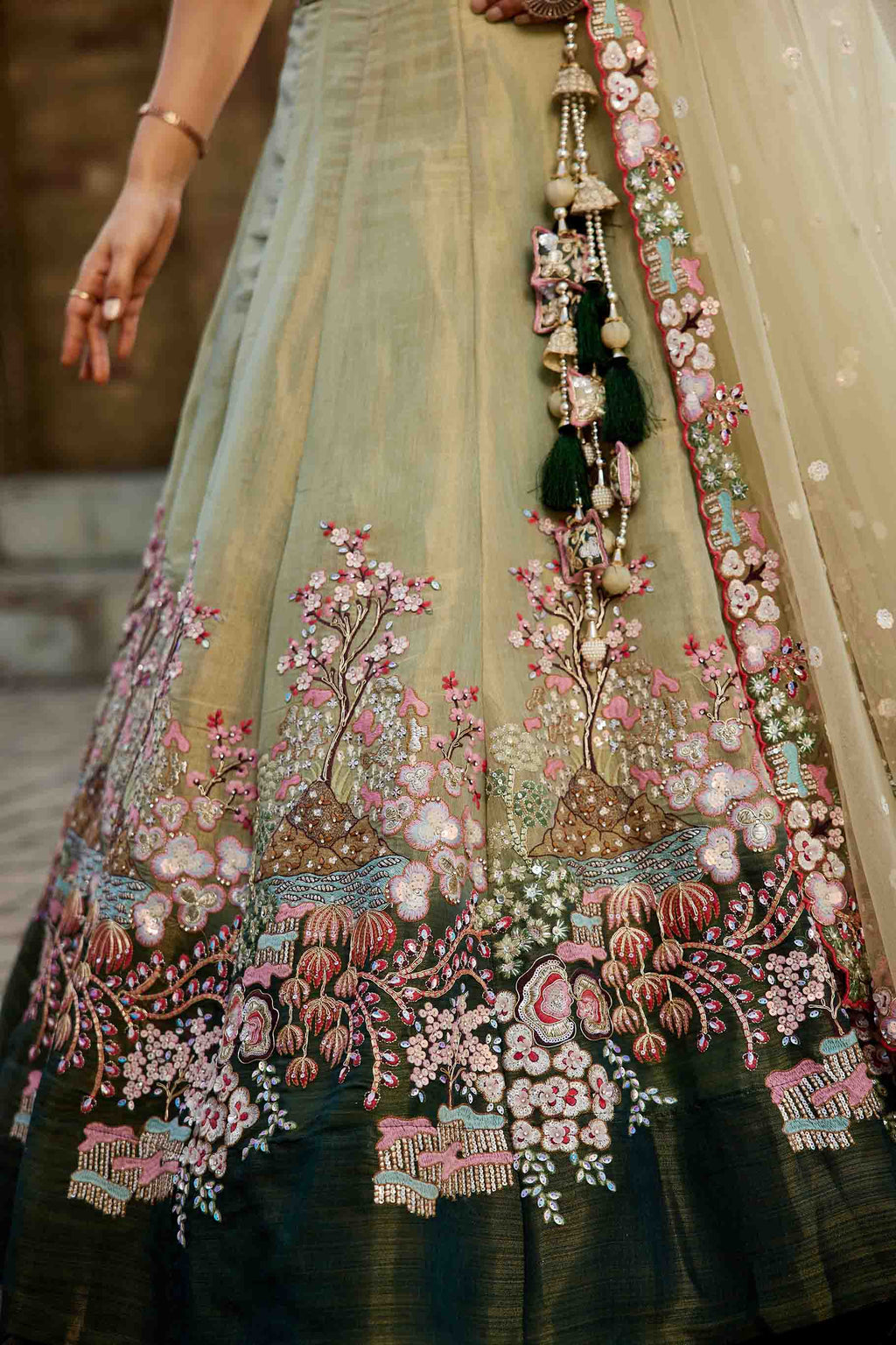 Festive Majestic Lehenga Choli - Semi stitched