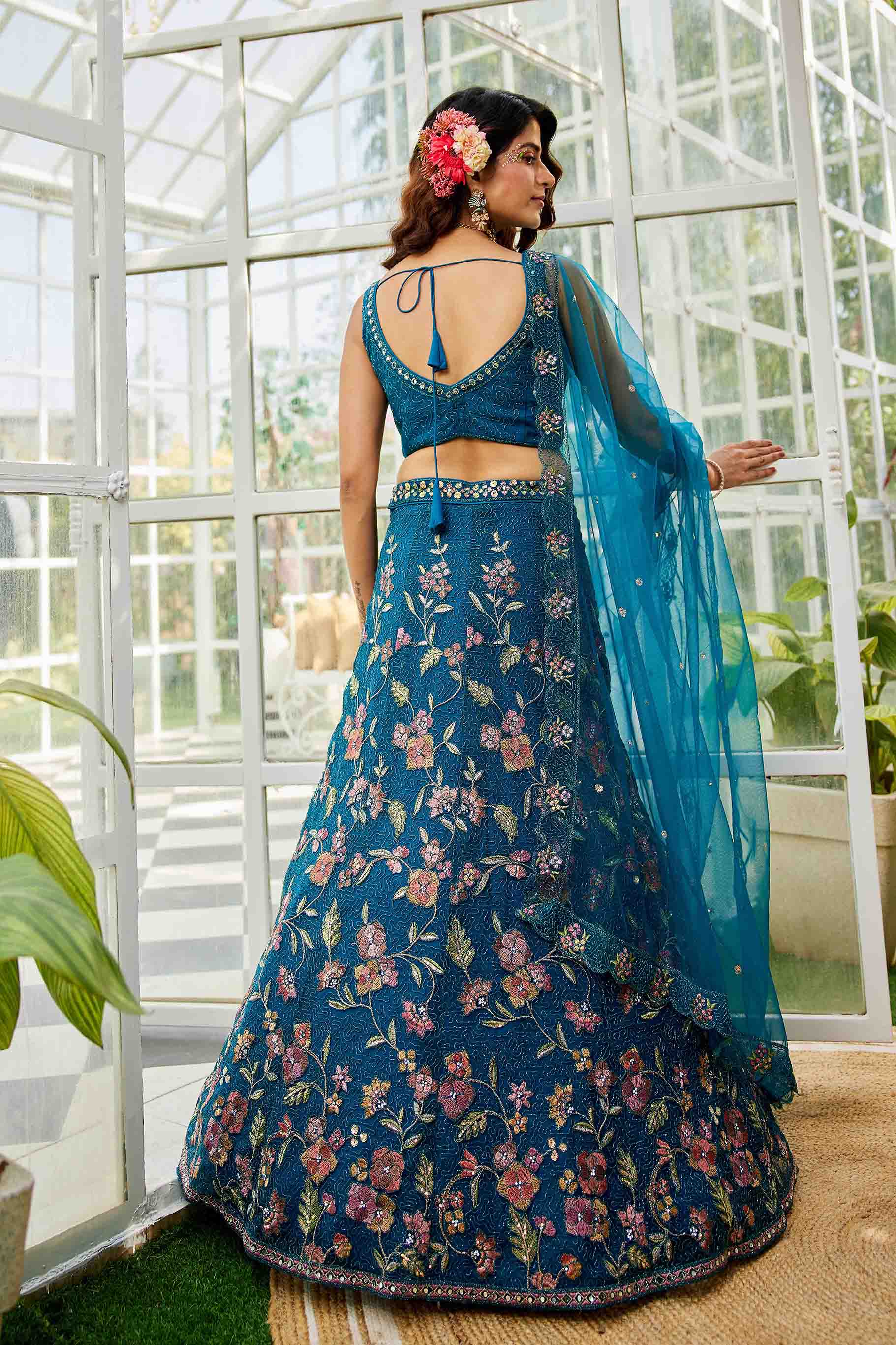 Women's Lehenga Choli set - Semi Stitched