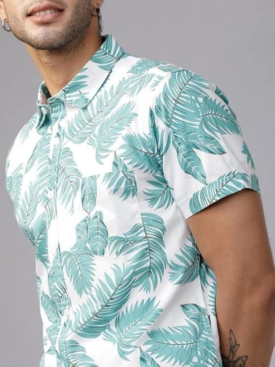 Men's Printed Cotton Shirt