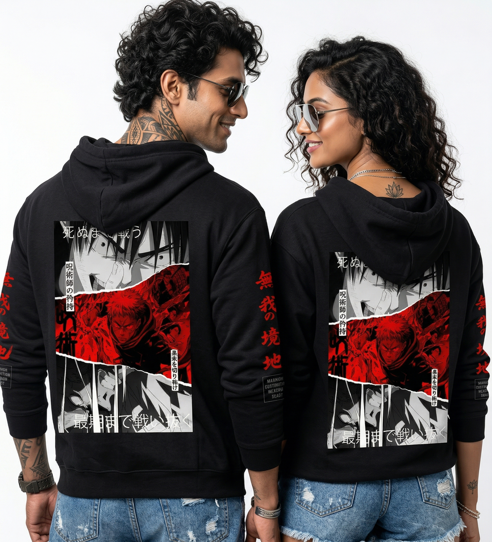 Unisex Pullover ANIME Hoodie - 7 SIZES