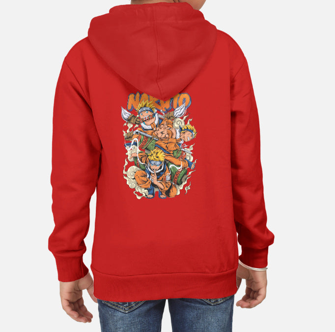 Unisex Kids Anime Hoodie, 4 colors, 9 sizes