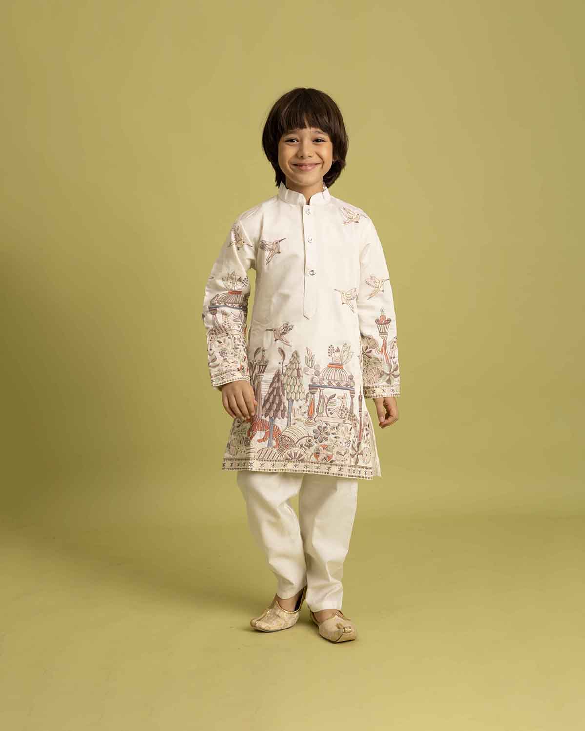 Ethnic Kurta Pajama Set for Boys - 6-12 years