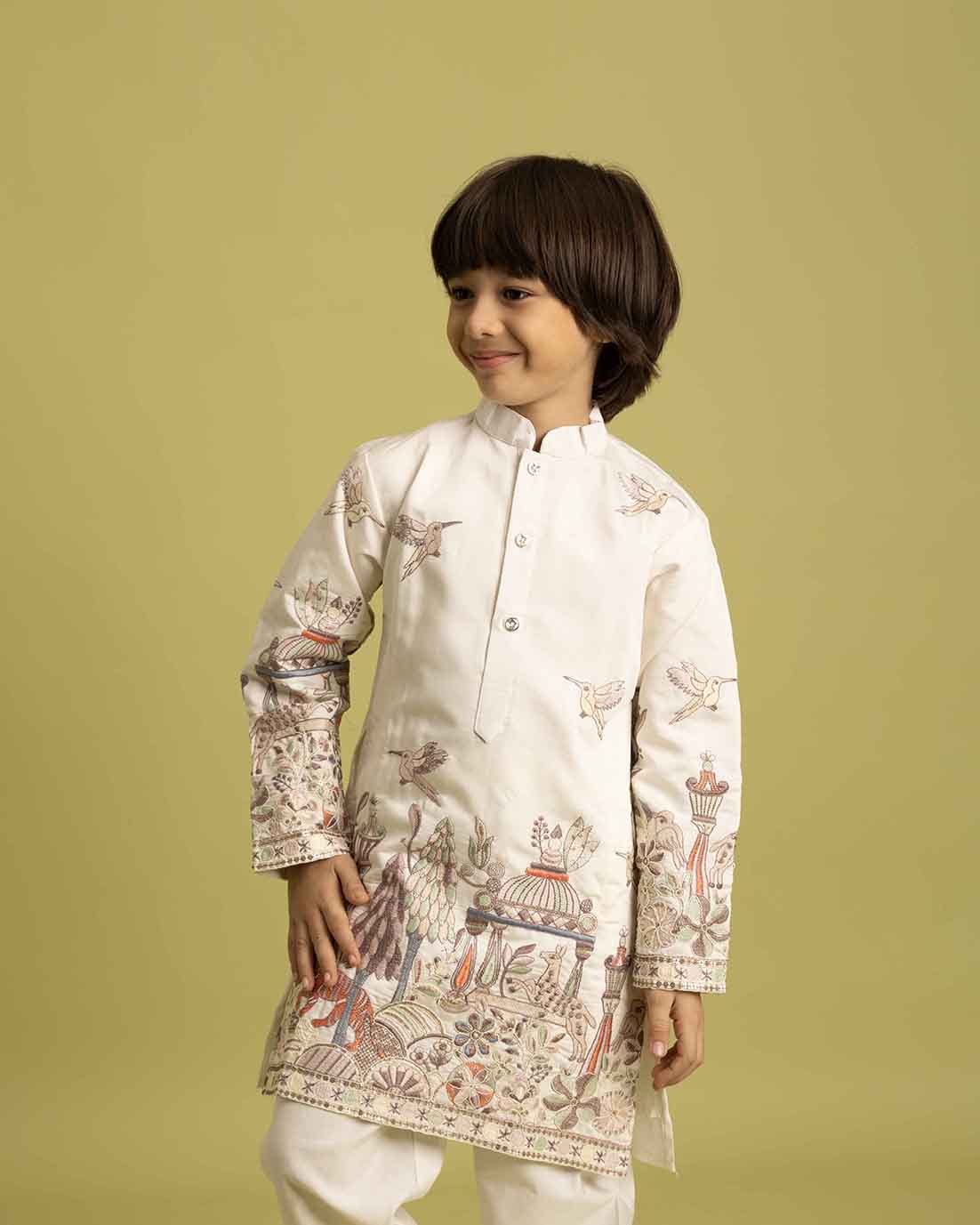 Ethnic Kurta Pajama Set for Boys - 6-12 years