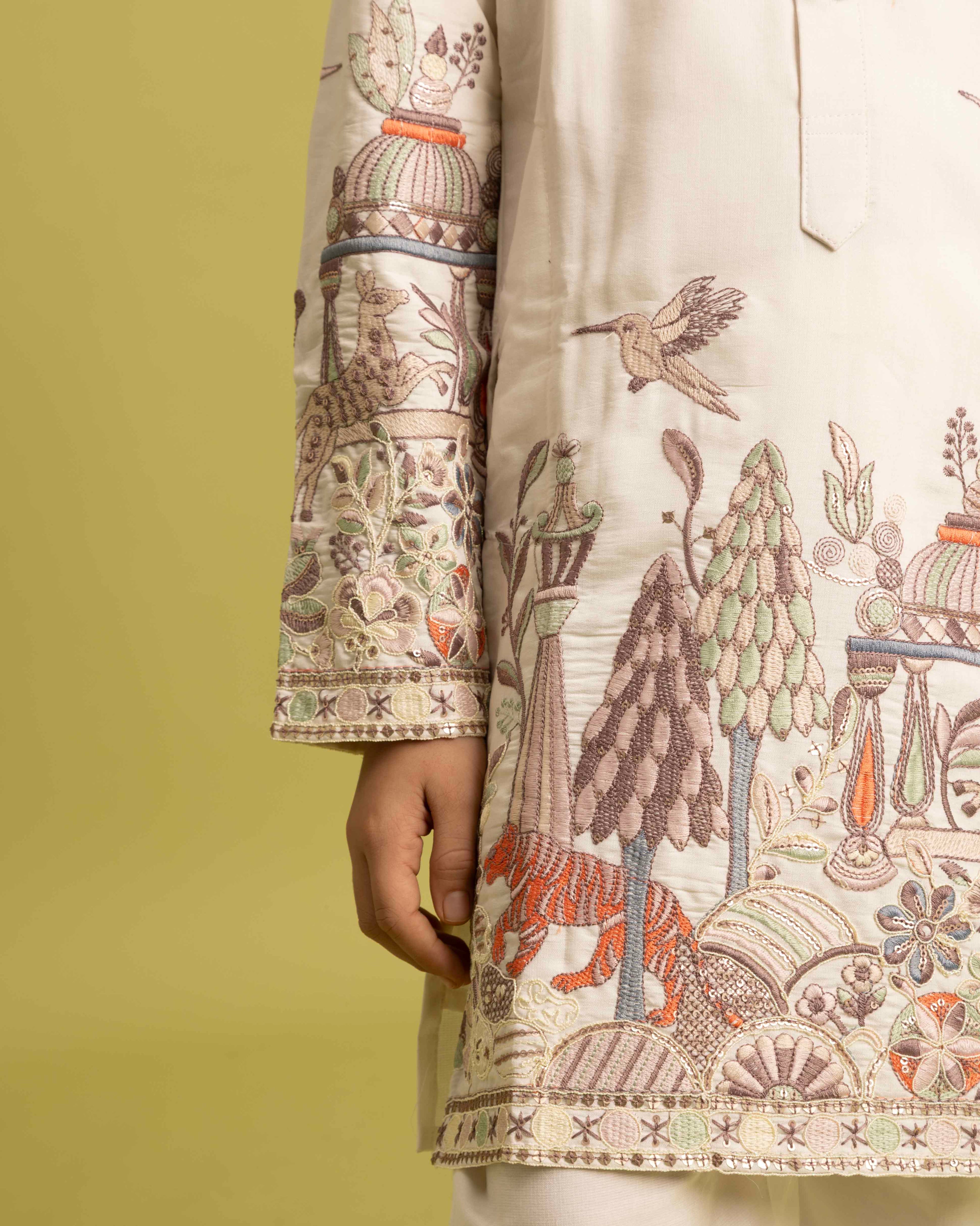 Ethnic Kurta Pajama Set for Boys - 6-12 years