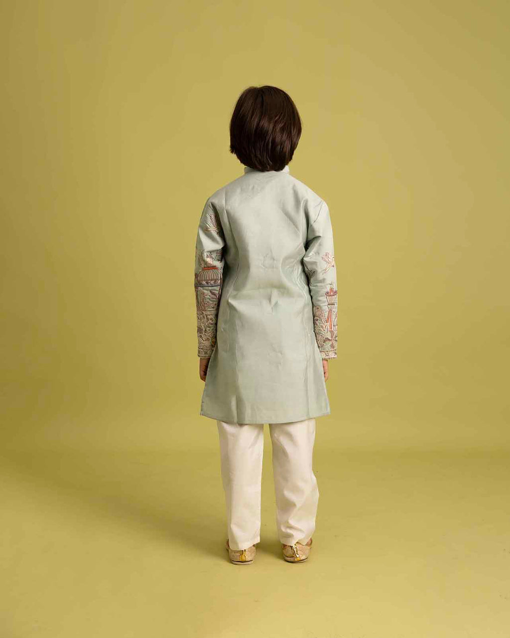 Sage Green Kurta set for Boys - 6-12 yeras