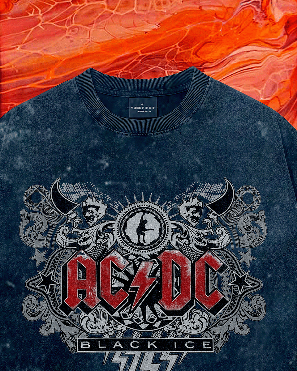 Unisex Acid Washed Oversized Tee - 5 Colors, 6 sizes.
