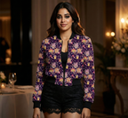 Women's AOP Bomber Jacket