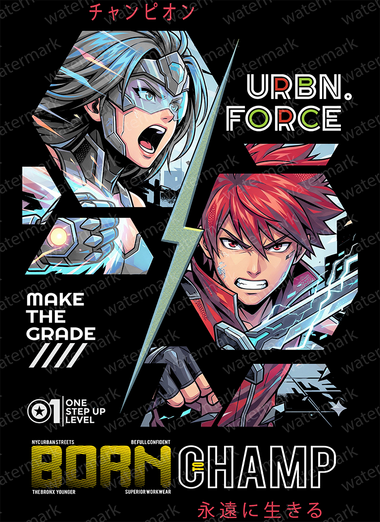 Unisex Supima Anime T-Shirt