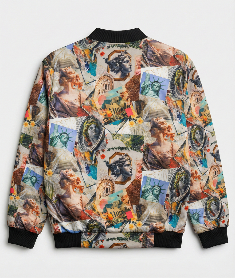 Unisex AOP Kids Party Bomber Jacket - 5 to 13 years