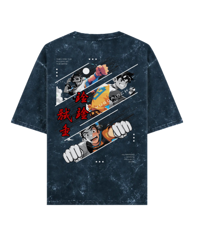 Unisex Acid Washed URBAN Oversized Tee - 5 COLORS