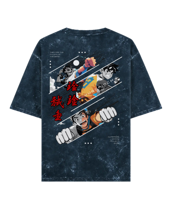 Unisex Acid Washed URBAN Oversized Tee - 5 COLORS - Image 3