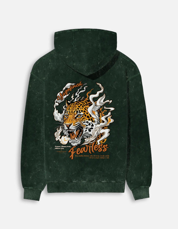 Unisex Acid Washed KING Hoodie - 3 COLORS - 5 SIZES - Image 2