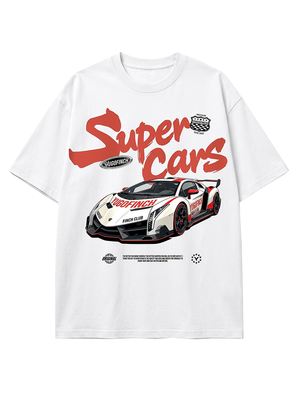 Unisex Super Car T-Shirt - Image 3