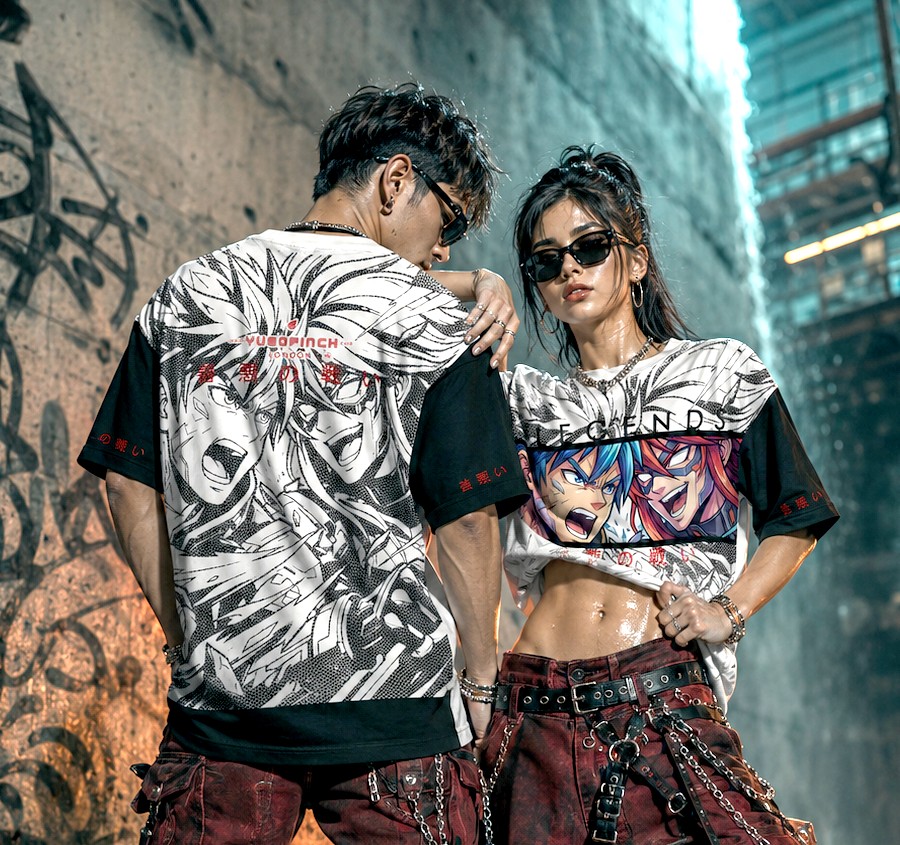 Unisex ANIME AOP T-Shirt - 6 sizes