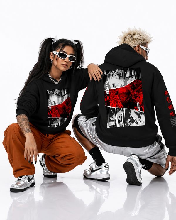 Unisex Pullover ANIME Hoodie - 7 SIZES - Image 1