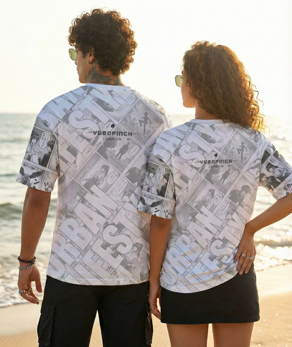 Unisex AOP Anime T-Shirt - 6 sizes - Image 3