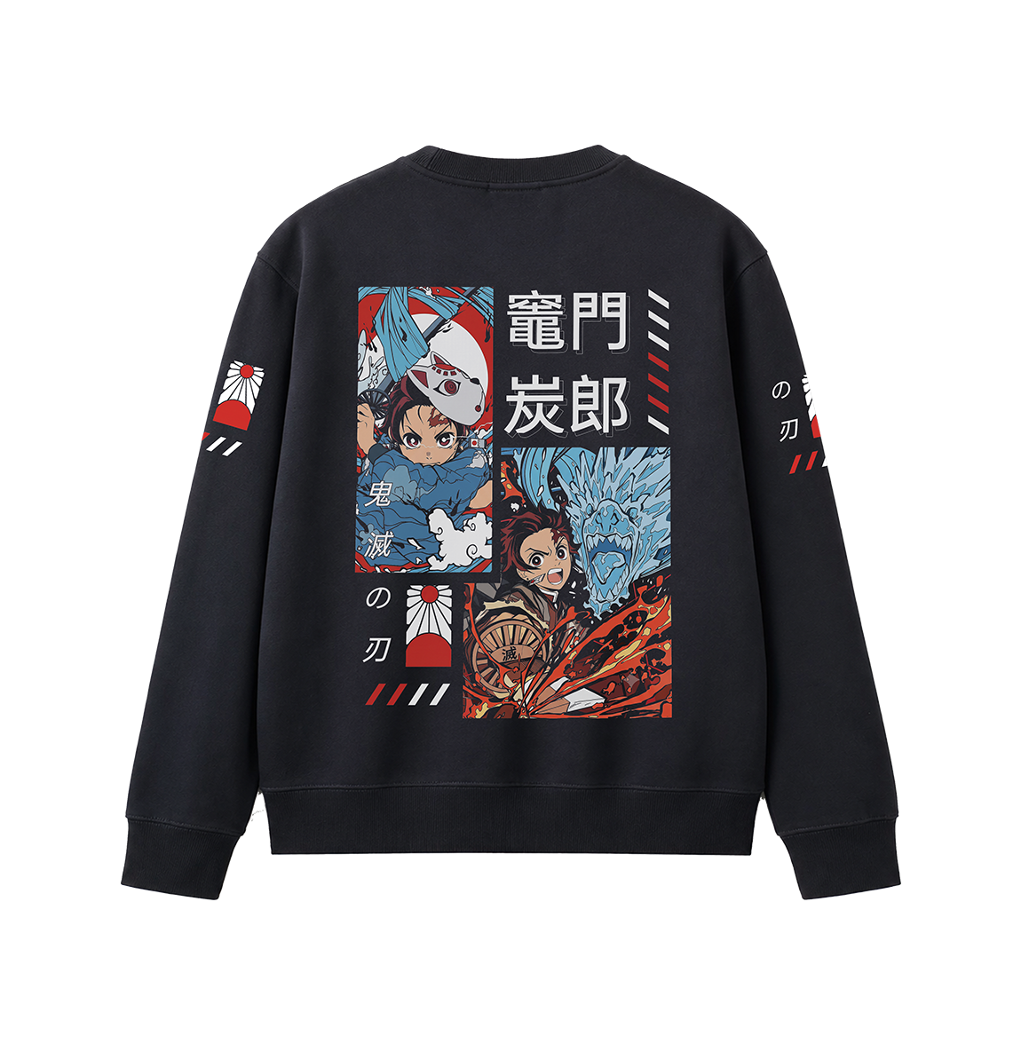 Unisex AOP Anime Kids Sweatshirt, 5 sizes