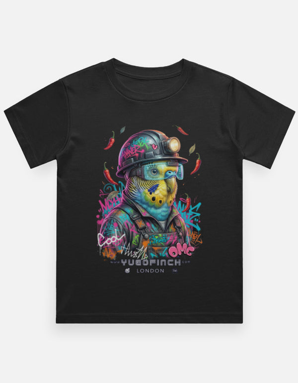 Unisex Crew Neck PARROT T-Shirt - 1 MONTH TO 13 YEARS - 10 COLORS - Image 4