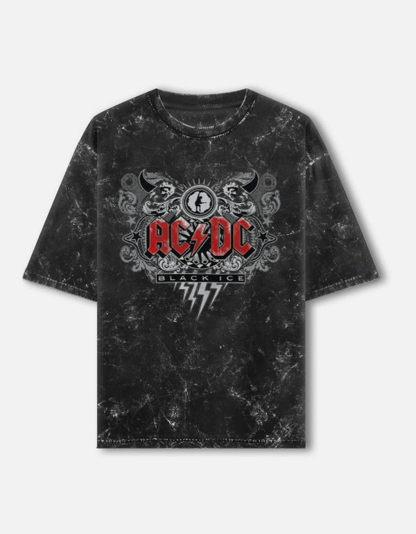 Unisex Acid Washed Oversized Tee - 5 Colors, 6 sizes. - Image 2