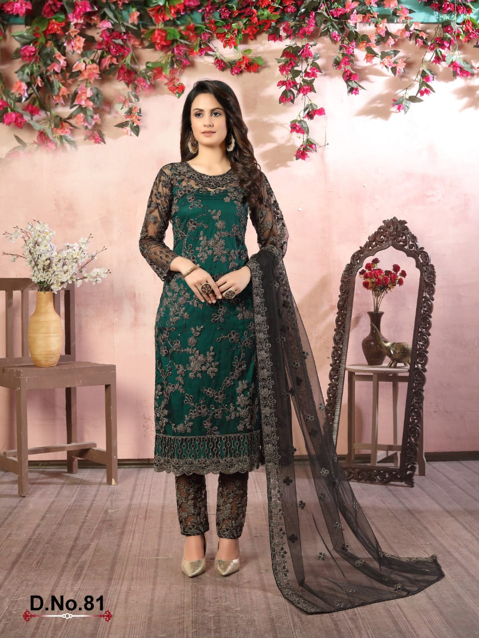 Women's Designer Salwar Suit - Stitched/Unstitched
