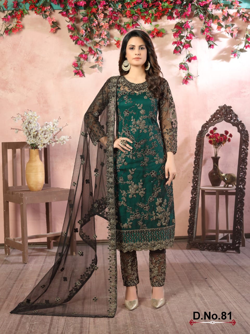 Women's Designer Salwar Suit - Stitched/Unstitched
