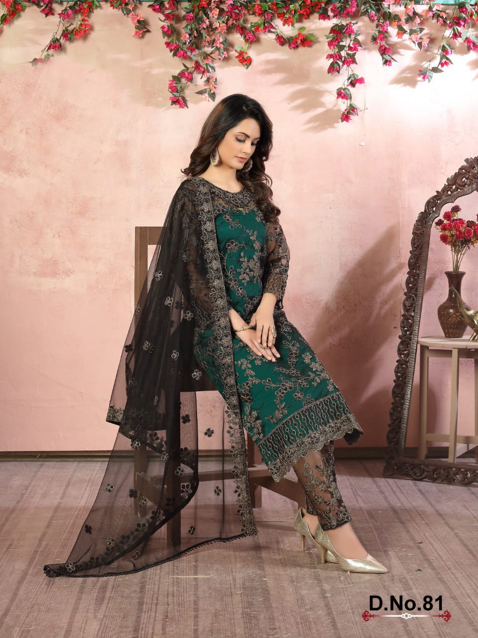 Women's Designer Salwar Suit - Stitched/Unstitched