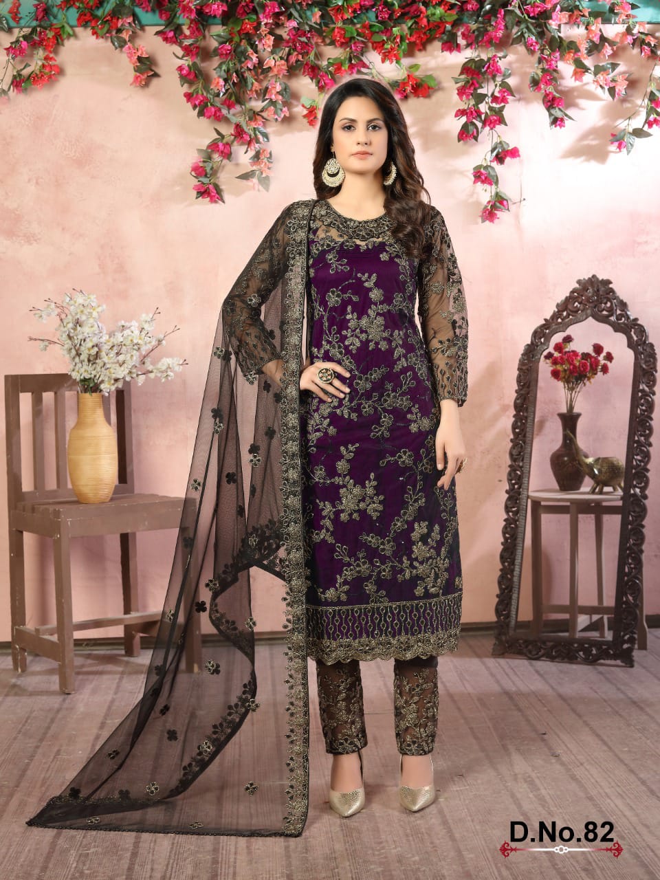 Women's Designer Salwar Suit - Stitched/Unstitched