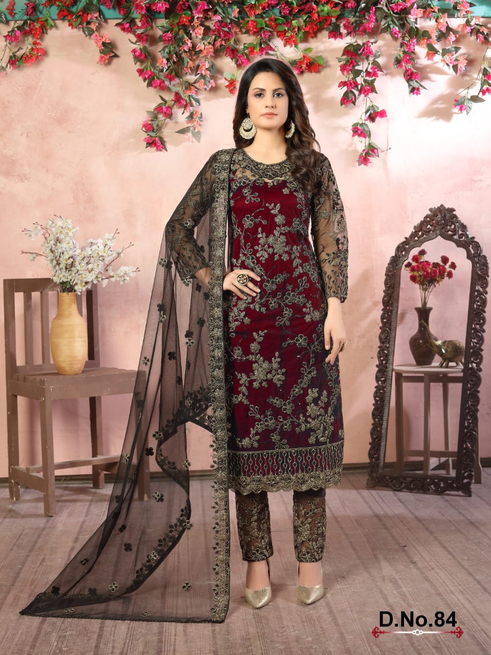 Women's Designer Salwar Suit - Stitched/Unstitched