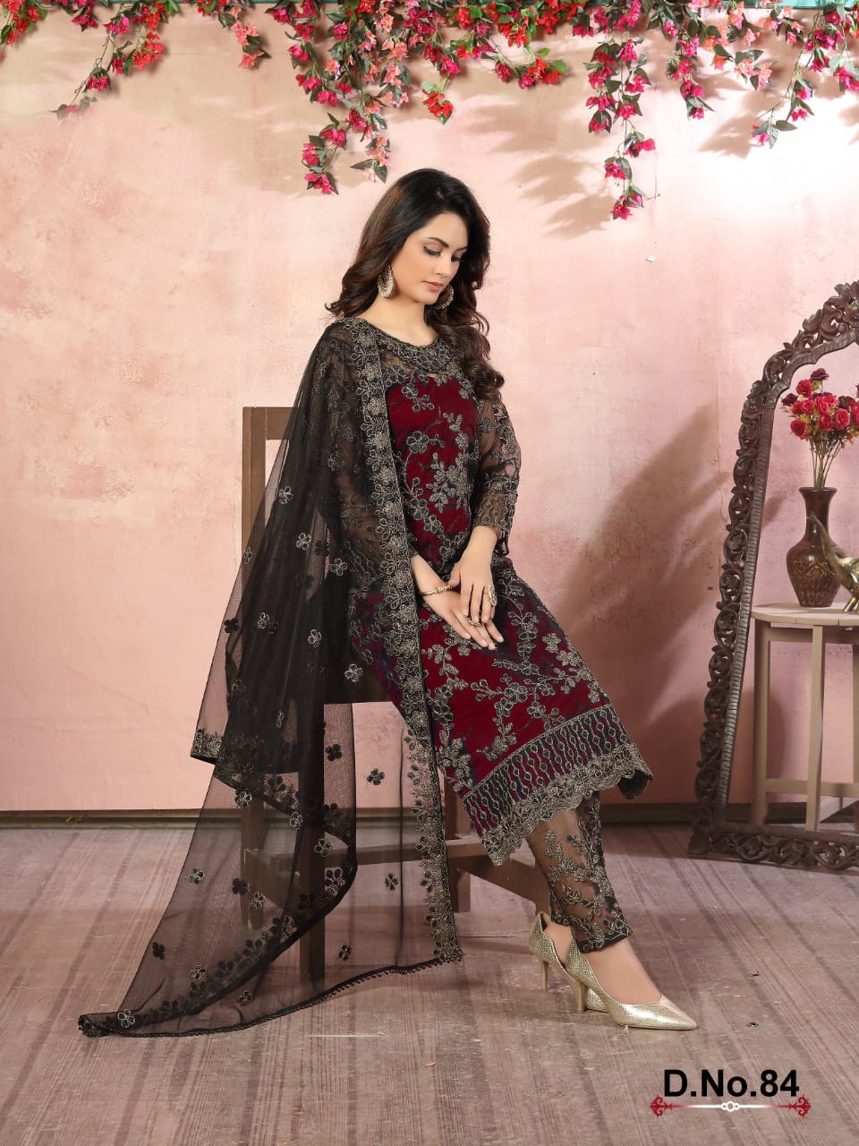 Women's Designer Salwar Suit - Stitched/Unstitched