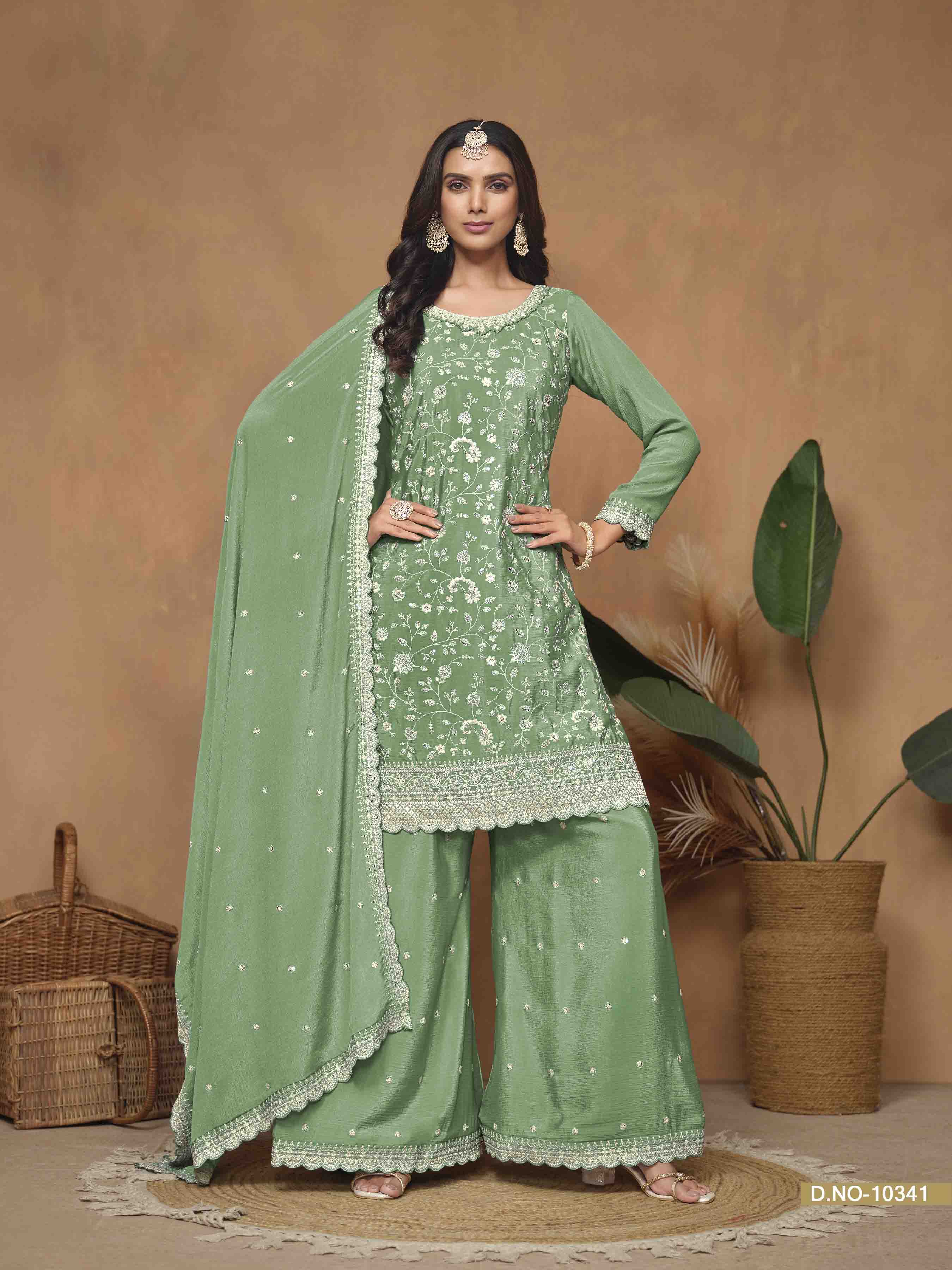 Women's Festive Sharara Suit