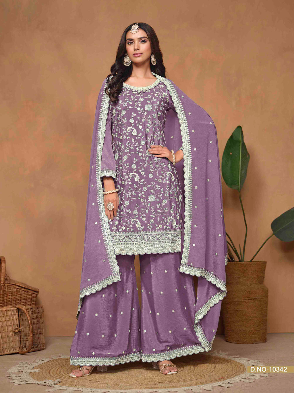 Women's Festive Sharara Suit