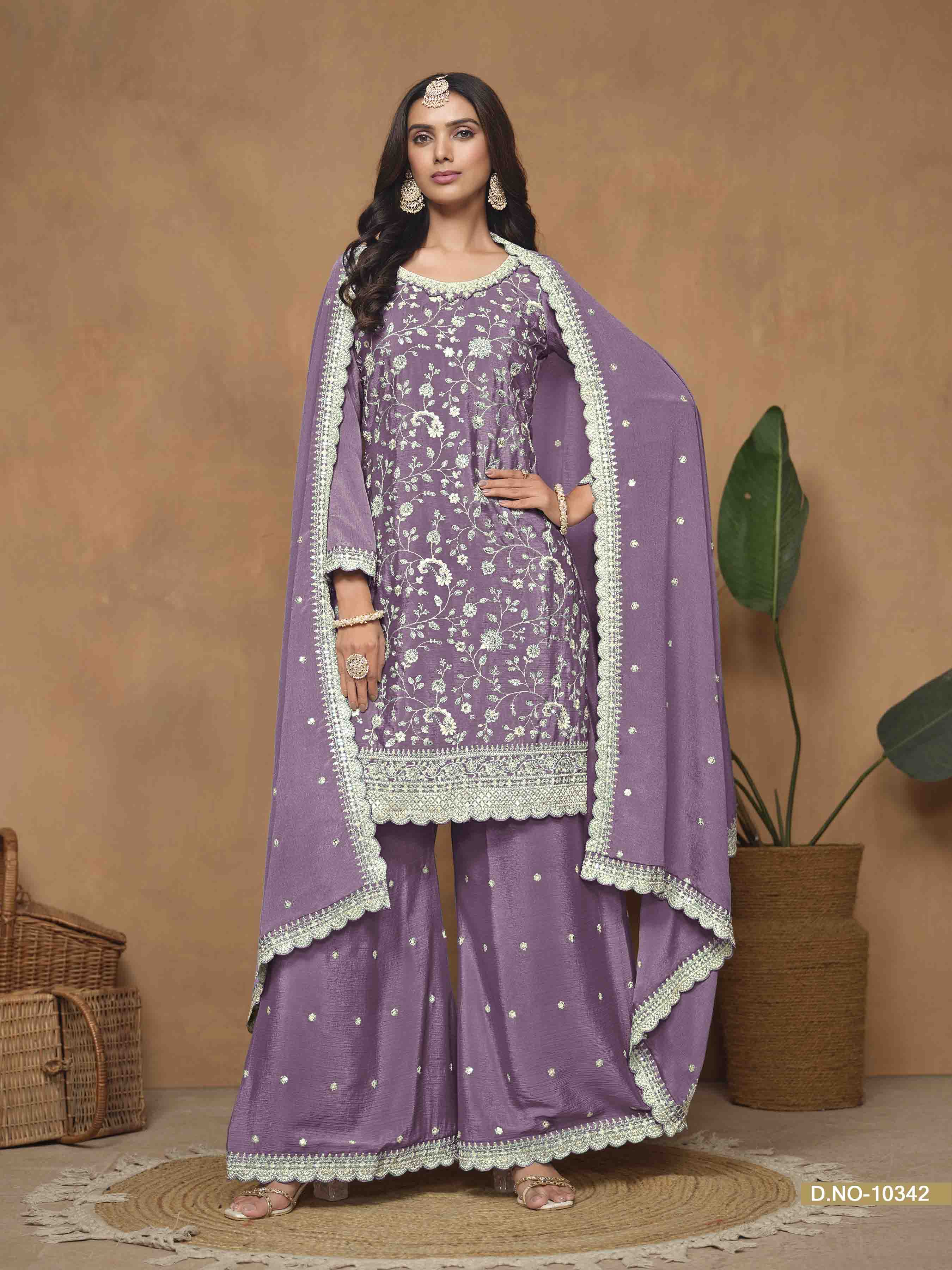 Women's Festive Sharara Suit
