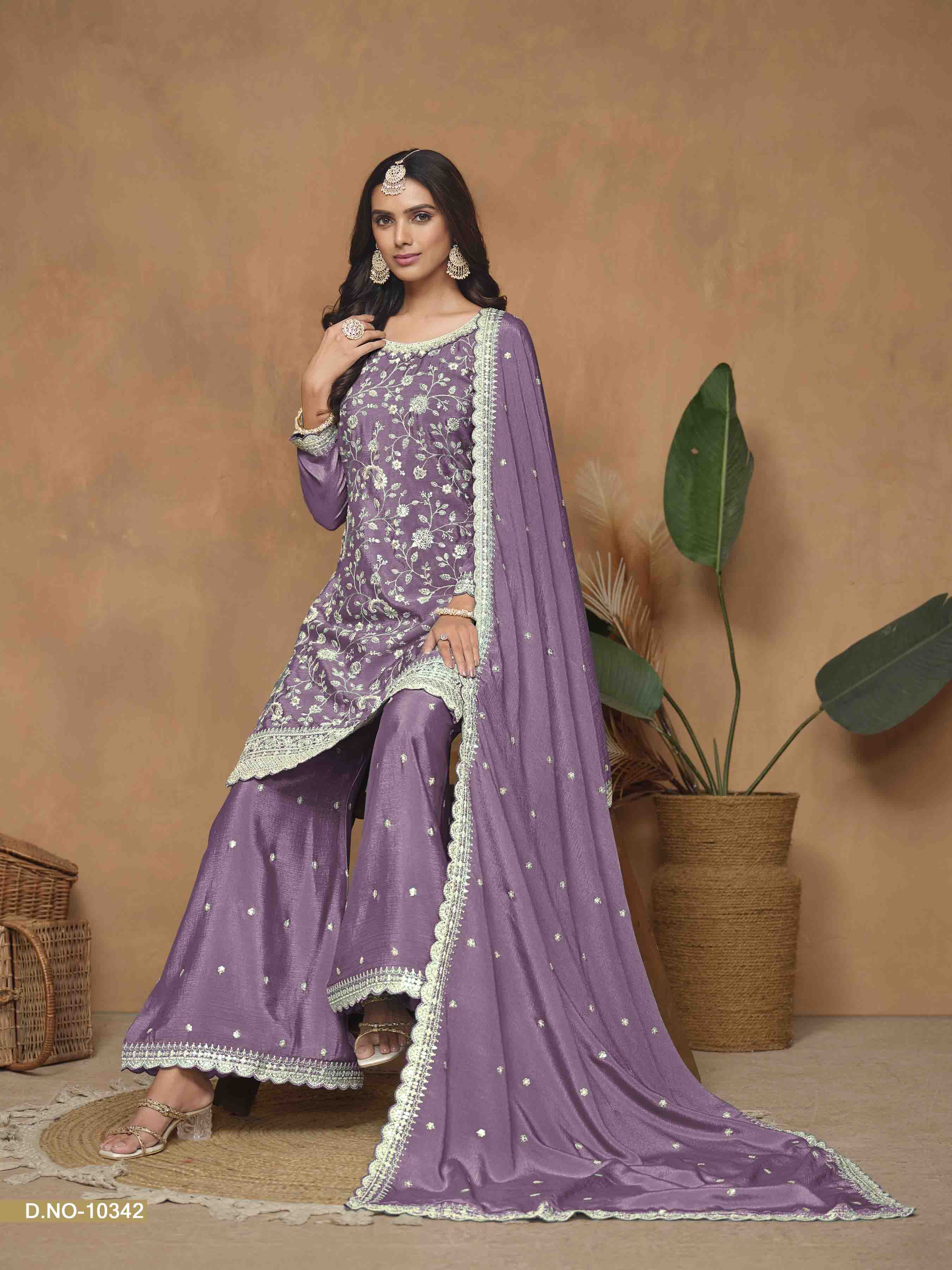 Women's Festive Sharara Suit