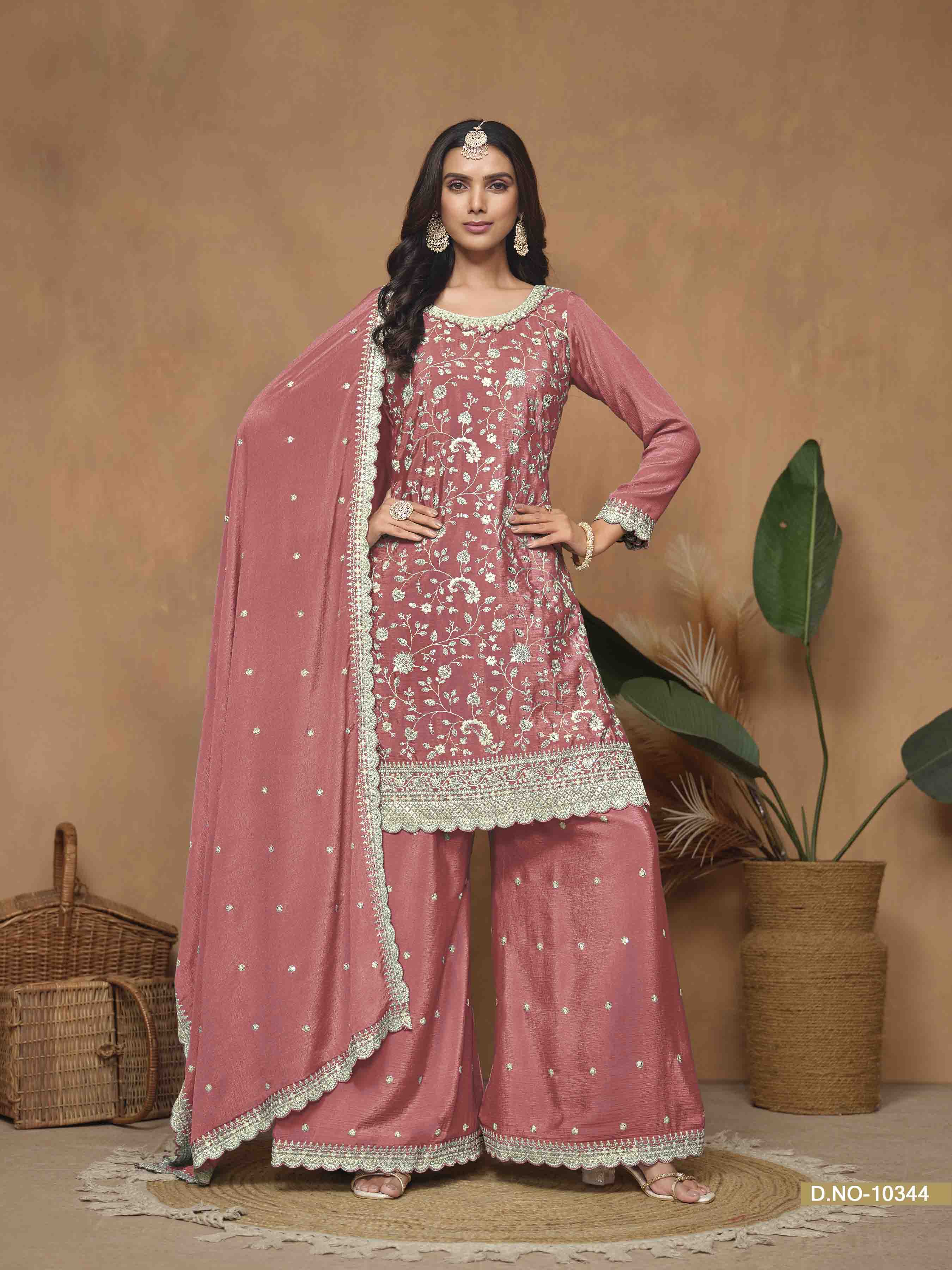 Women's Festive Sharara Suit