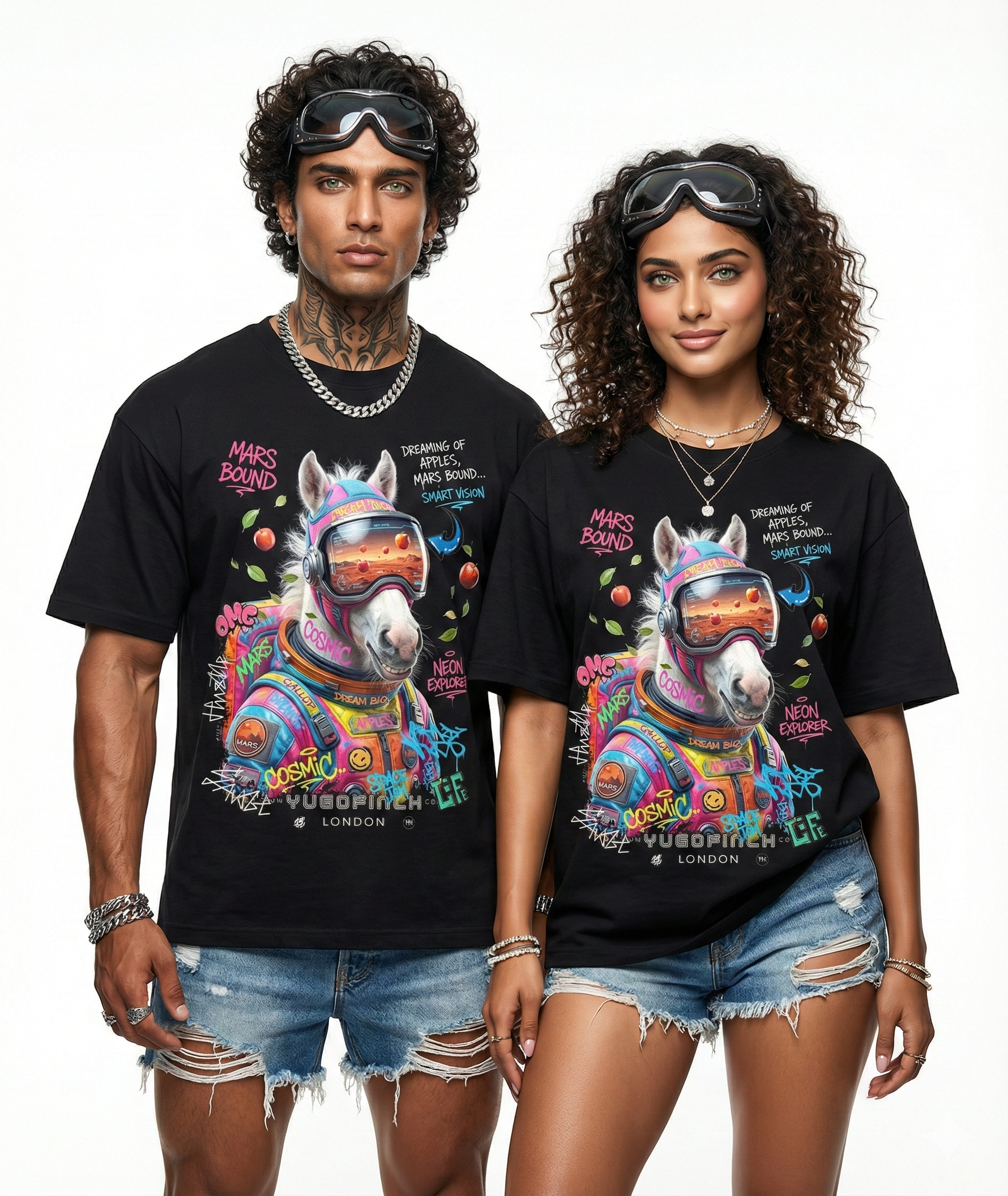 Unisex Supima Mar Horse T-Shirt