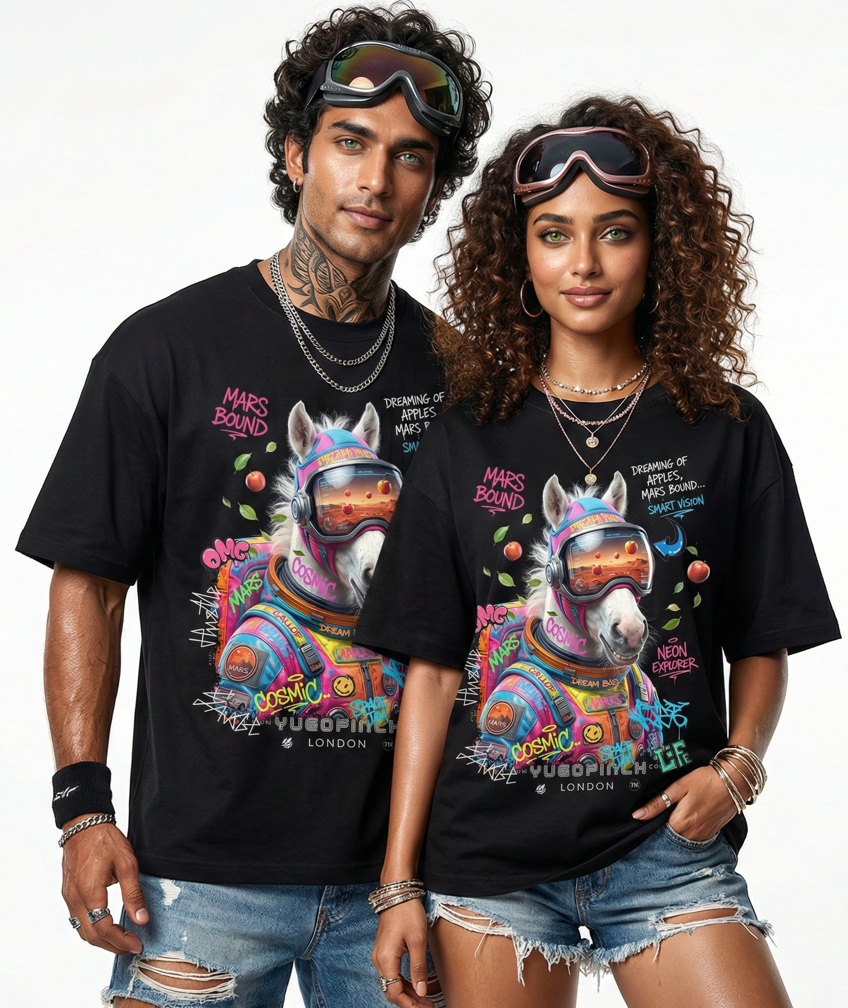 Unisex Supima Mar Horse T-Shirt