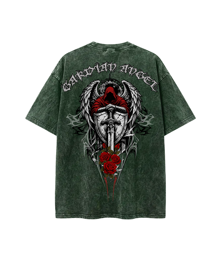 Unisex Acid Washed Oversized Tee - 5 colors, 6 sizes