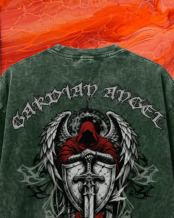 Unisex Acid Washed Oversized Tee - 5 colors, 6 sizes - Image 1