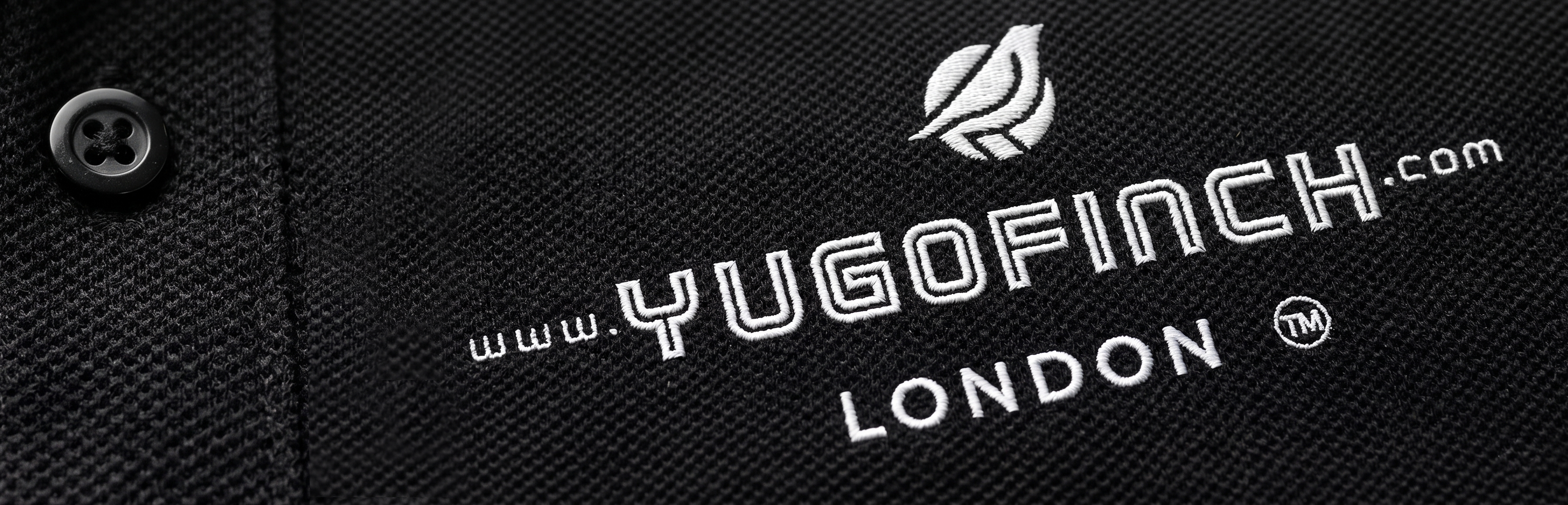 Yugofinch London logo on 